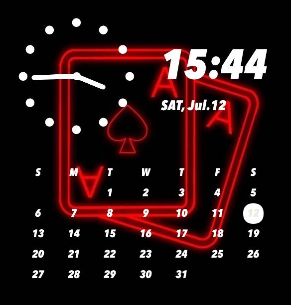 時計ウィジェット[mElOoVtEhrvOfGD404ux]
