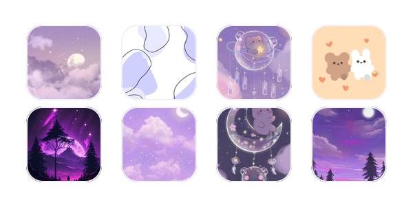 lilac Pack d'icônes d'application[Lom17E7ph9Rn4QfhoXk2]