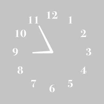 Reloj Ideas de widgets[JCRNOljILBYNZy2X8wng]