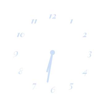 時計蒼 Reloj Ideas de widgets[HUfM7dmO7zXYvP17A1F4]