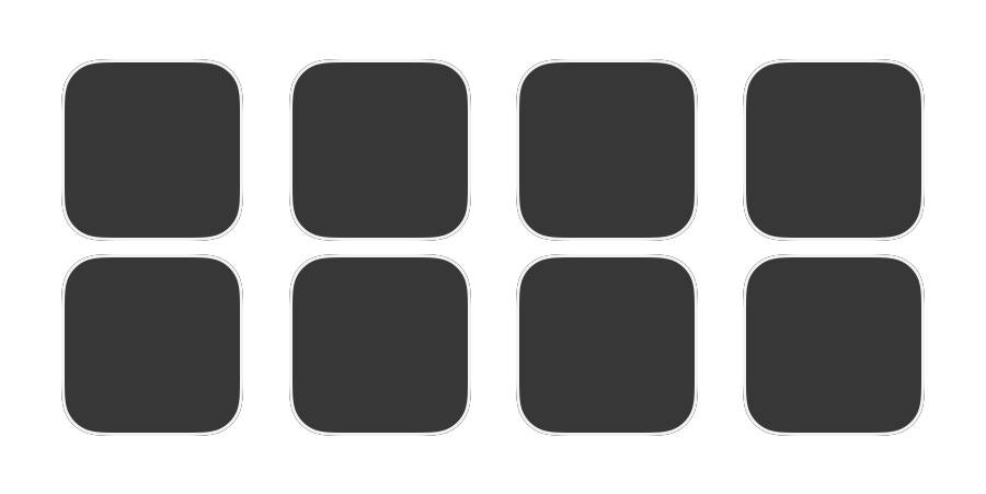 Gray Pacote de ícones de aplicativos[NUmXOMDXk9YTDSznGH60]