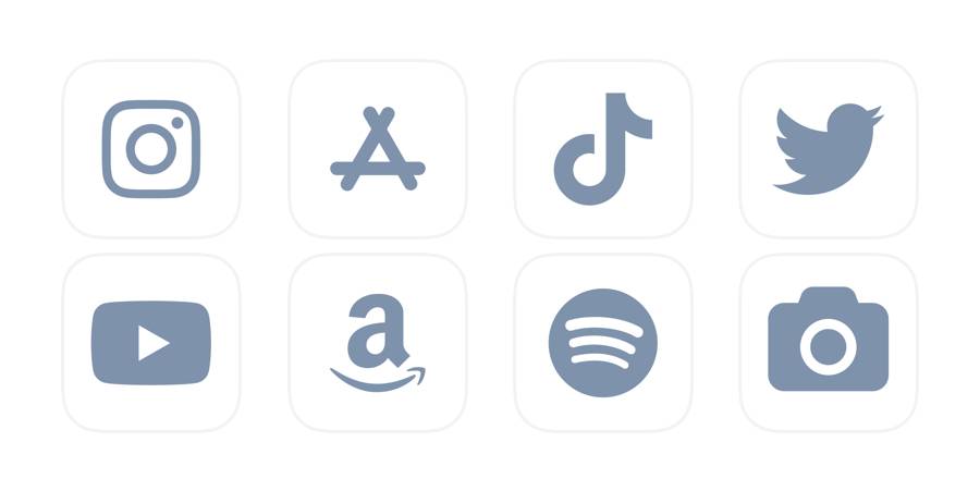pastel blue app icons Pacote de ícones de aplicativos[J5xpvPsqZFE6ptRFZGqD]