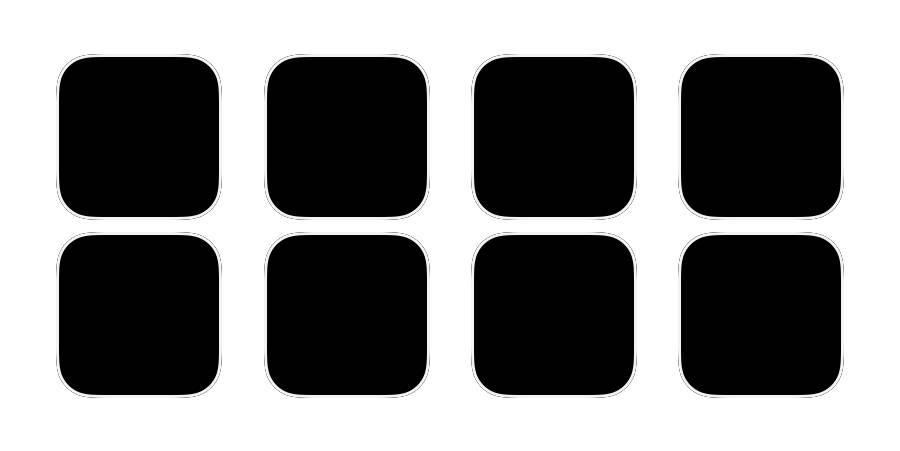 black Pacote de ícones de aplicativos[Tf0MWe5rGQgZJQM0rI3d]
