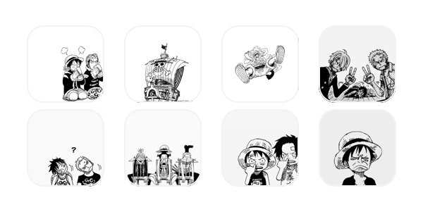 素材配布 Onepieceアイコン Iphone Android用 By High Tea9526 22 09 02 23 18 Widgetclub