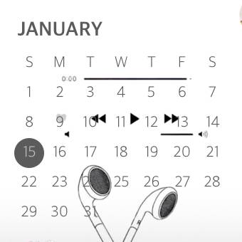 カレンダーCalendar Widget ideas[dJjxUJ931O8RgGiPARgh]