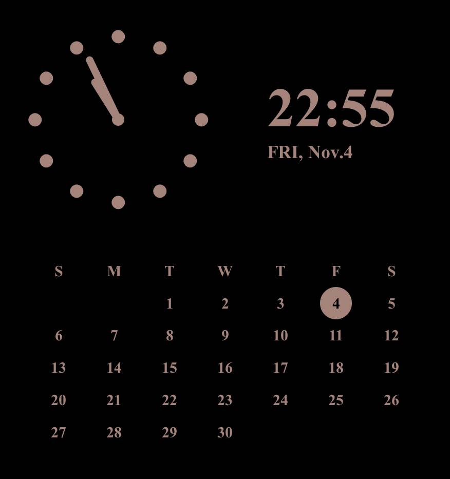 日付とカレンダー時計ウィジェット[r3rMjl1XmikKfPStYdAB]