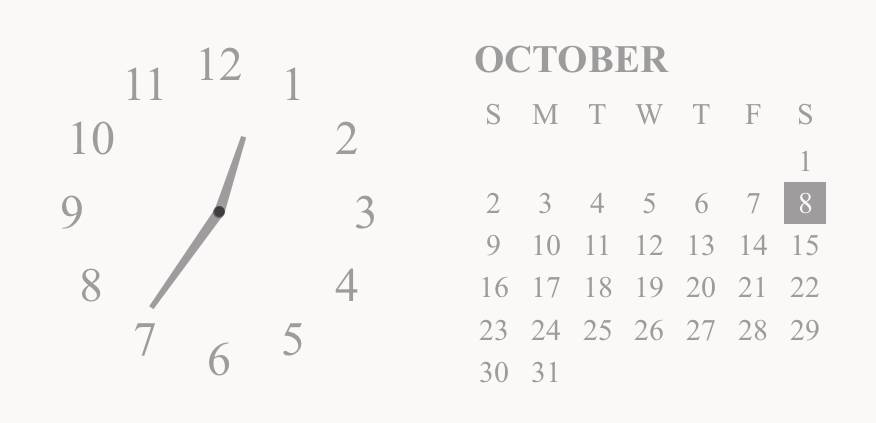 時計とカレンダー Reloj Ideas de widgets[EVbok2KsmXq5EsCGHE8V]