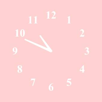 時計♡♡ Clock Widget ideas[DXE4Gz9g56Vxico5jfHv]