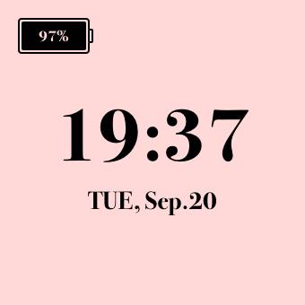 時間Time Widget ideas[VKgvpT2scnGSjtHXn0Pn]