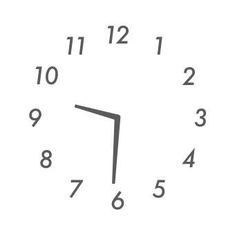 Horloge Idées de widgets[HzXDNk1ilZwPbvCn3kGg]