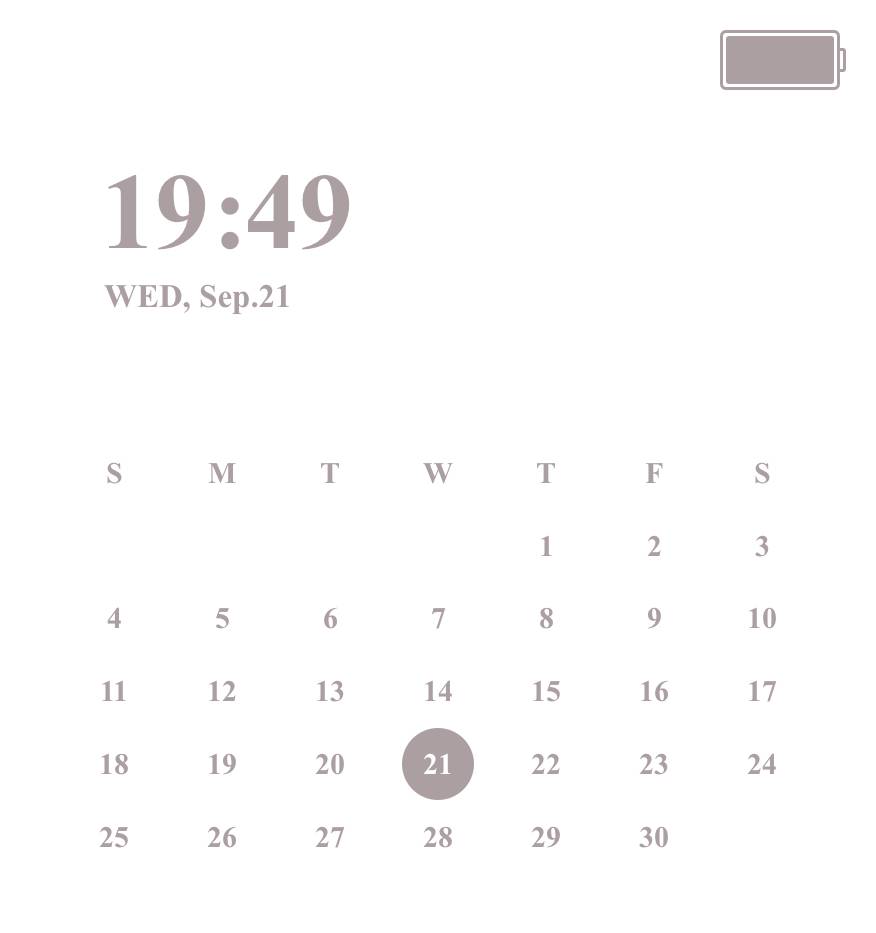 Calendar Widget ideas[bhoVCnoLBrz1REfxsmpW]