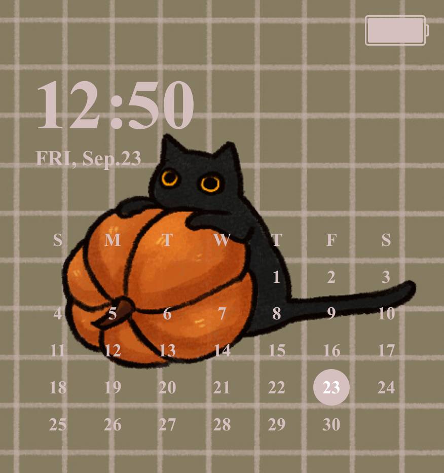 cat calendarカレンダーウィジェット[aU9lGfMPZ3EXq3Dg3ztI]