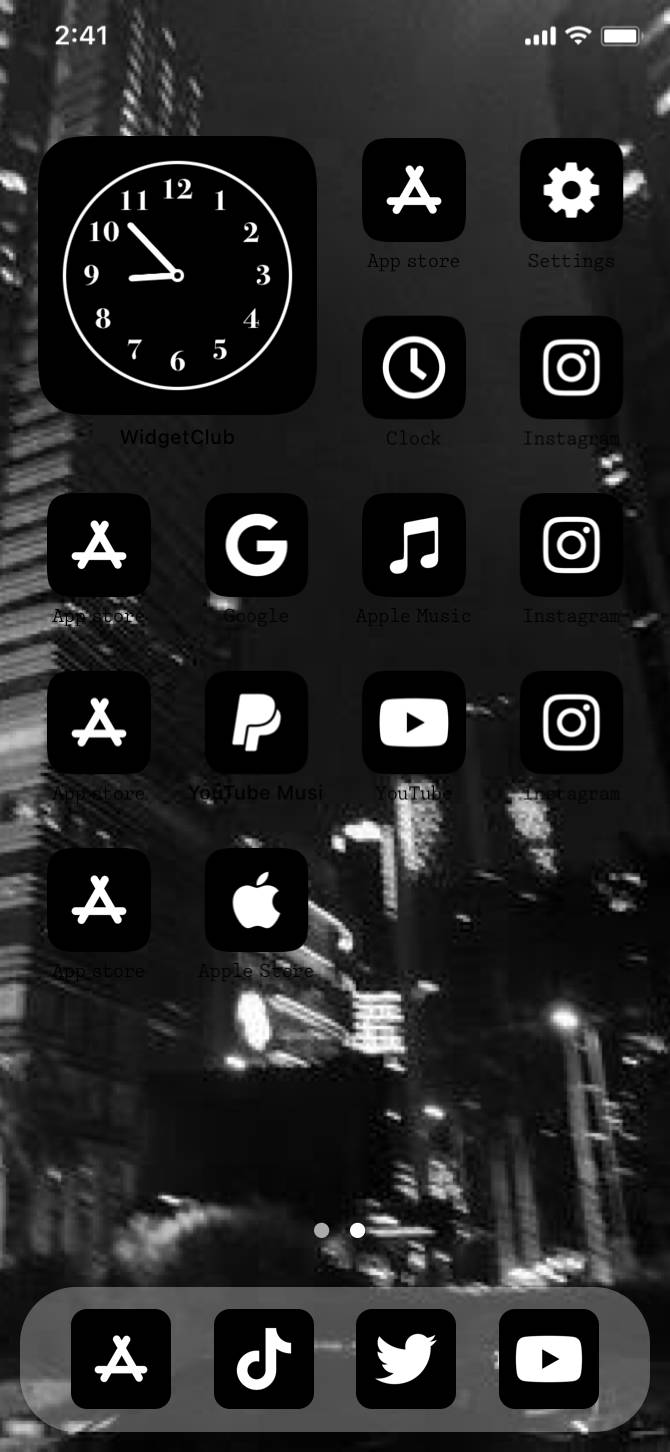 BlackHome Screen ideas[Js5Soh6NiwXlouKmfS4e]