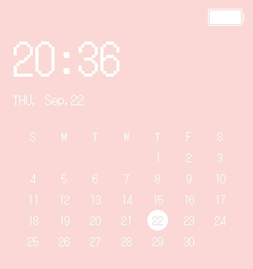 🩰💗Kalender Widget-ideeën[x18LqrkEykJjzm1Kchy1]