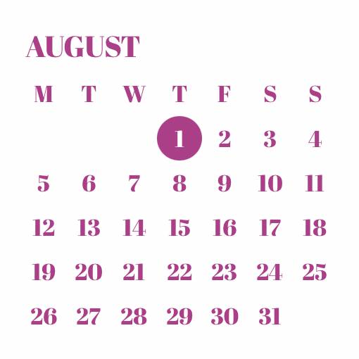 Simple Calendrier Idées de widgets[templates_Y8JVsGH2ByhsDKfct0S0_50A0C8C2-3289-4BFD-8CE1-1C948E7E2046]