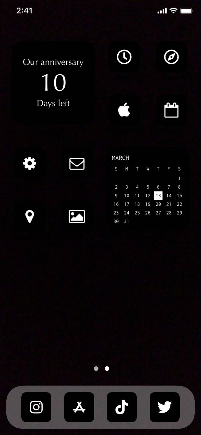 黒Home Screen ideas[o1YKB3bMmj0QFJ6Pwvg7]