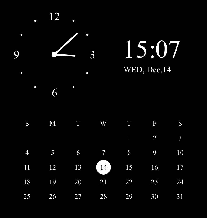 Clock Widget ideas[QD0ay2bOeogFrZiJqNip]