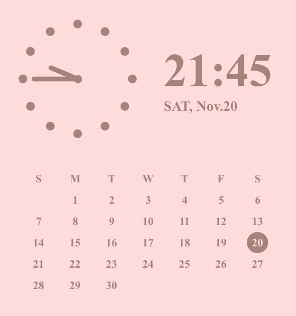 Clock Widget ideas[lQWkKN1AoRSGdPoi1f30]