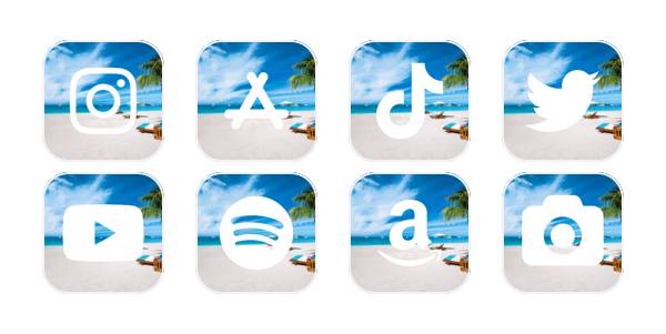 Summer App-pictogrampakket[hKpjkVhareuNtPV08Rt8]