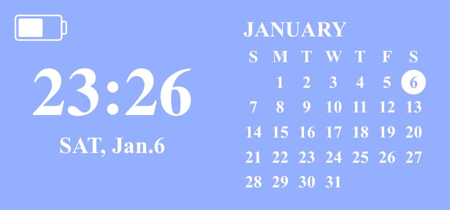Azul Calendario Ideas de widgets[templates_MWRNJ0O1VZxBT0pX66Lo_A6335F84-1802-44AF-BA9A-65692B7C93BF]
