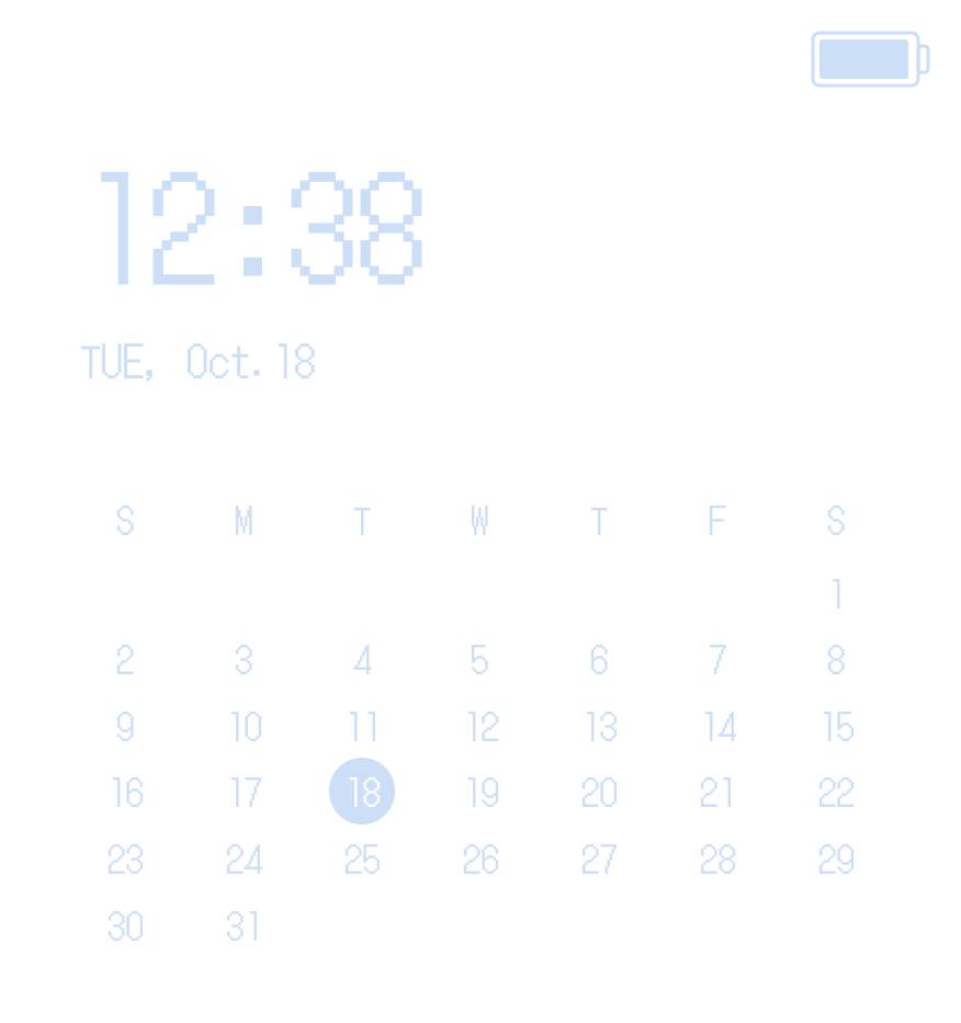 カレンダーと時間 Calendrier Idées de widgets[wEVZQo1BNuOeJZ9lwri4]