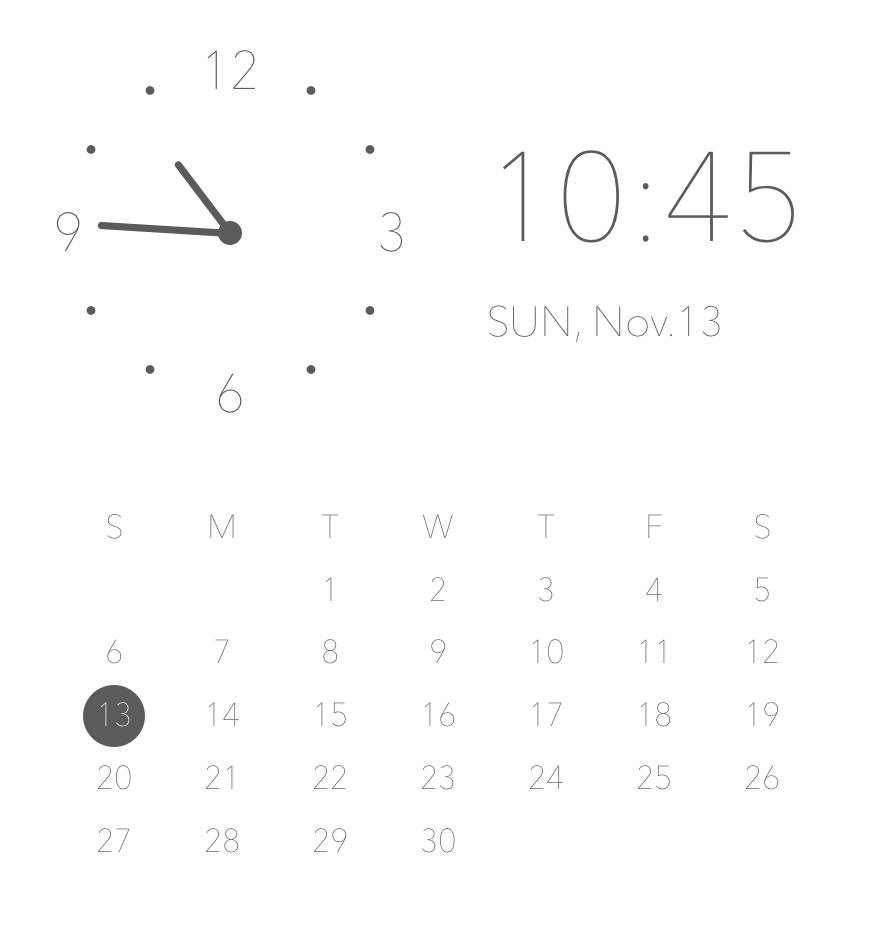 Reloj Ideas de widgets[wHB06SW5ZFHLBoPfE0Uv]