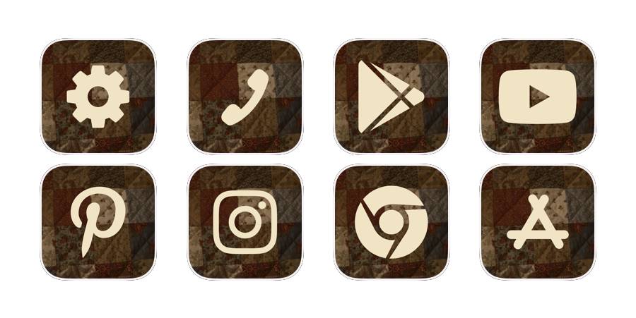 quilted vintage 앱 아이콘 팩[QNOd7rhKEqbzULZk2leH]