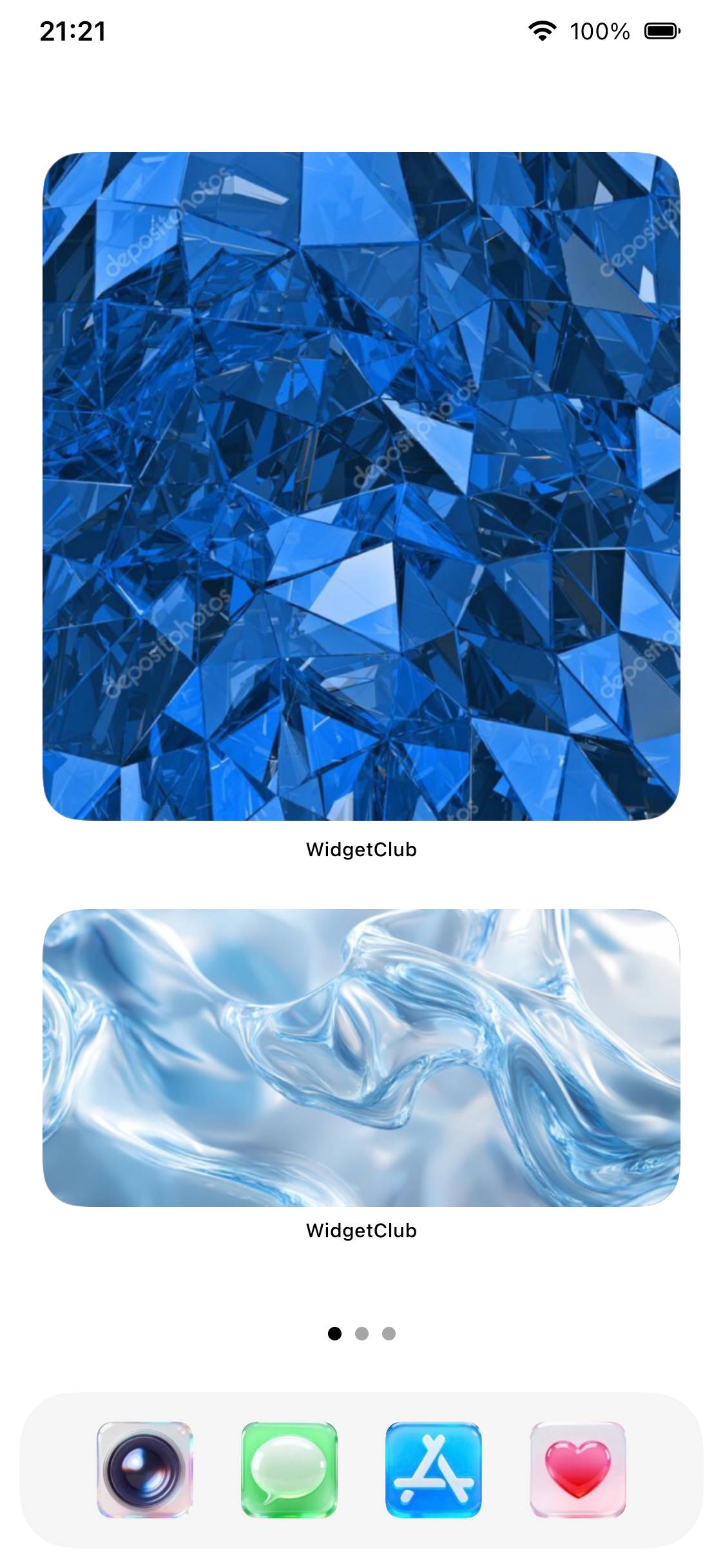 glassy Home Screen Idea [7AXPW3p9SmRnthfOregy] by Yuma Gold1784 ...