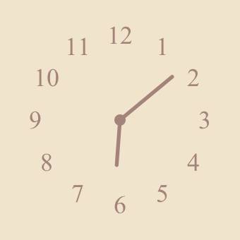 Simple Reloj Ideas de widgets[XGKNQVlLzOL3XPgbbvd8]