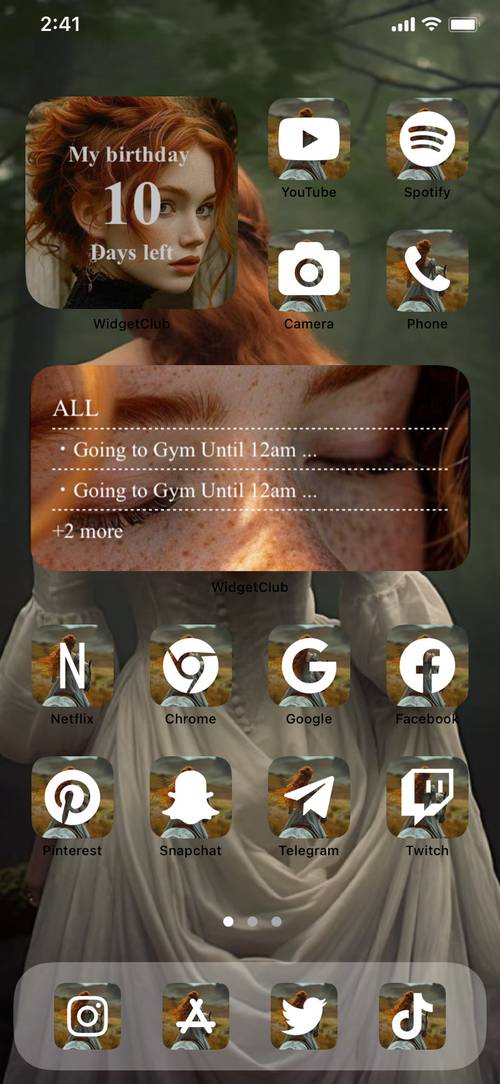 orange hair woman Home Screen ideas[px8xK4COuahxjGCL3nUf]