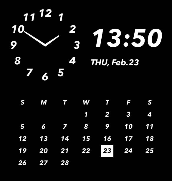 Clock Widget ideas[WpeN6RomOWhUbfZD8pf3]