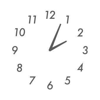 Horloge Idées de widgets[XVdnqAJoe3edBxzYhp64]