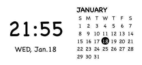 カレンダー Calendar Idei de widgeturi[j9HNz9CZJS96Wff3YzAe]