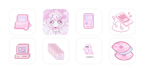 Emo Mädchen App-Symbolpaket[YjEXpVVewmxifH7HSXzS]