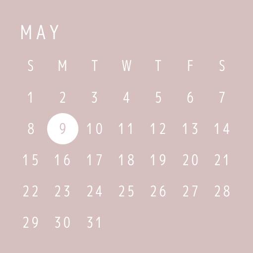 Simplu Calendar Idei de widgeturi[rth0R9tukkGrLKWauCu0]