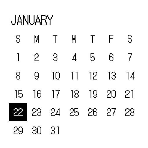Kalenteri Widget-ideoita[HADWqJVD9ZVjEa3TGSh1]