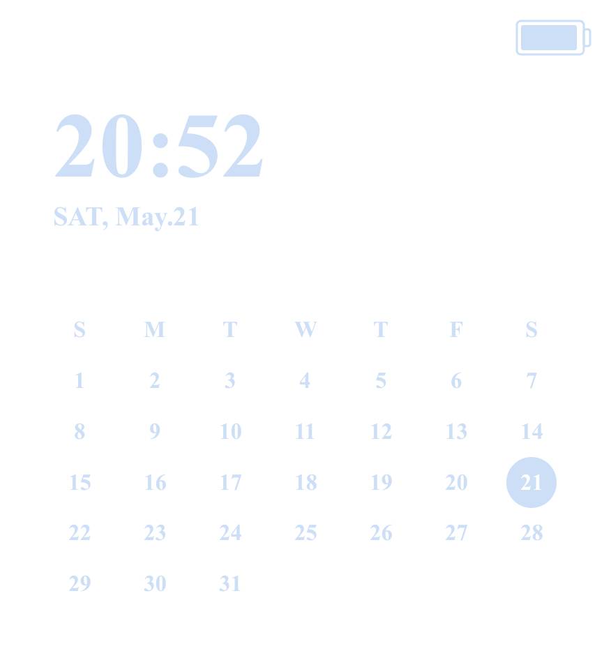 Calendar Widget ideas[W6dFDJUGV2X61tfLURnM]