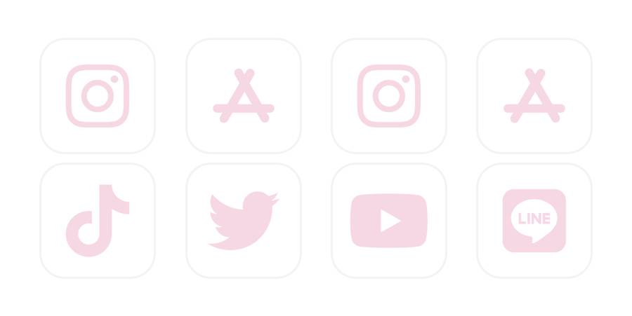 Pink App Icon Pack[mrqEzud6F3LuCYUtoQim]