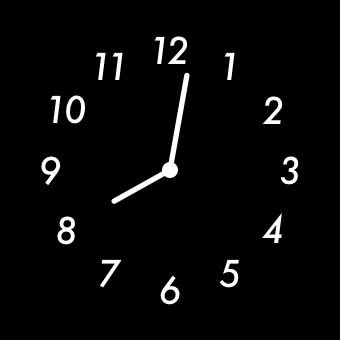 clock Horloge Idées de widgets[CptTCmrue4C6yUZdW6MK]