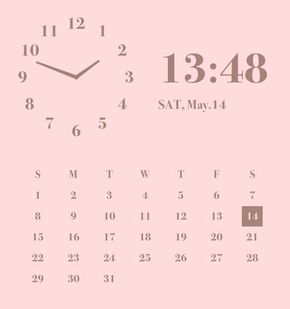 Clock Widget ideas[2ninflGcBkqP9EqGoZ0q]