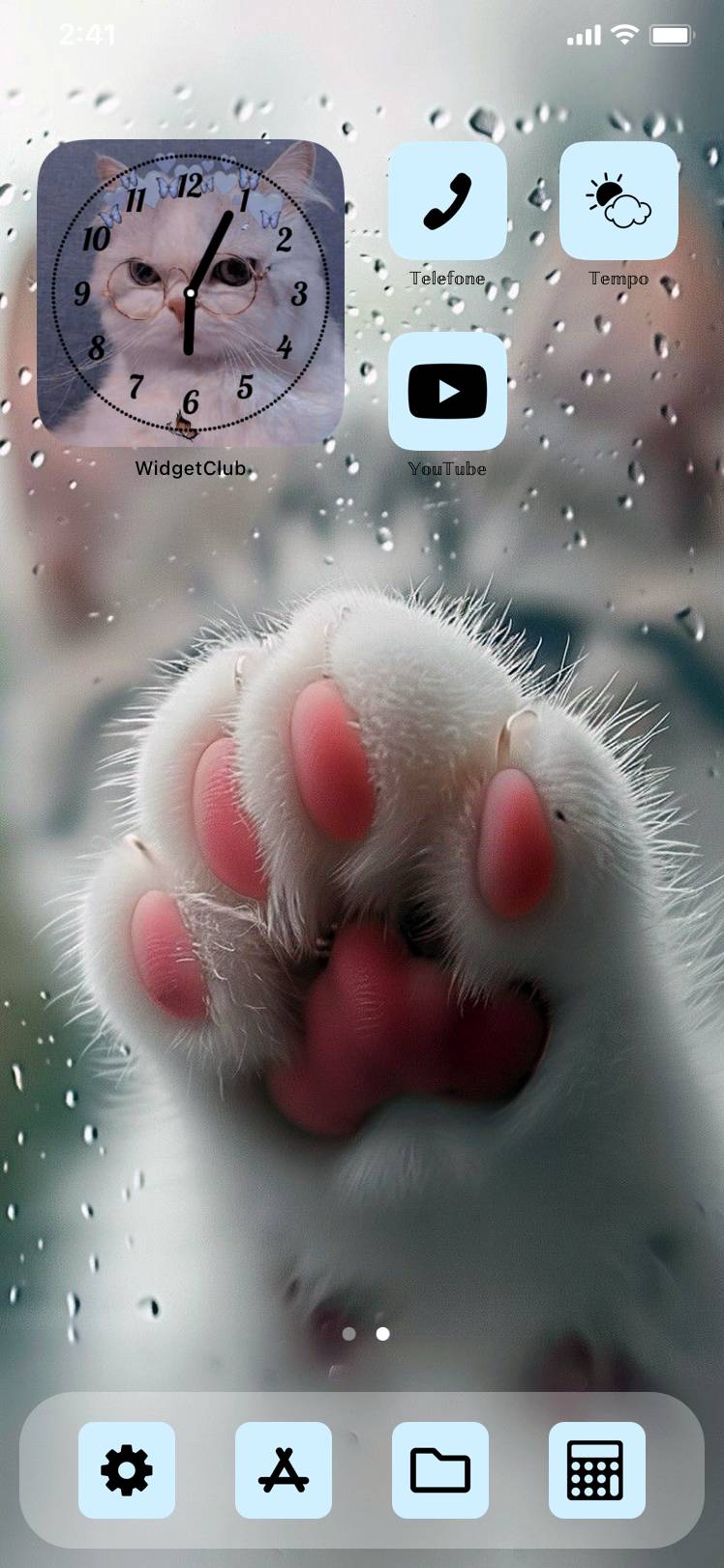 Gato🐈‍⬛Ideas para la pantalla de inicio[v0YHyc23NA4V2g4WLEKL]