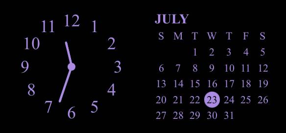 Clock Widget ideas[6Osh7bQibtRqWZsaOP8S]