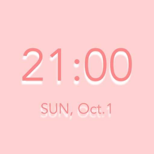 時計 Time Widget ideas[5vg8mSplF15us3Wh0G4c]