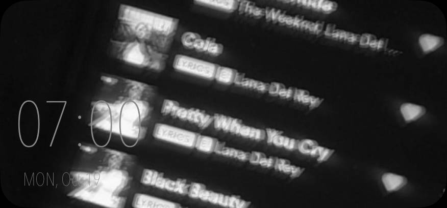 Black Time Widget ideas[20YmMyeXh65NDU0v6Co7]