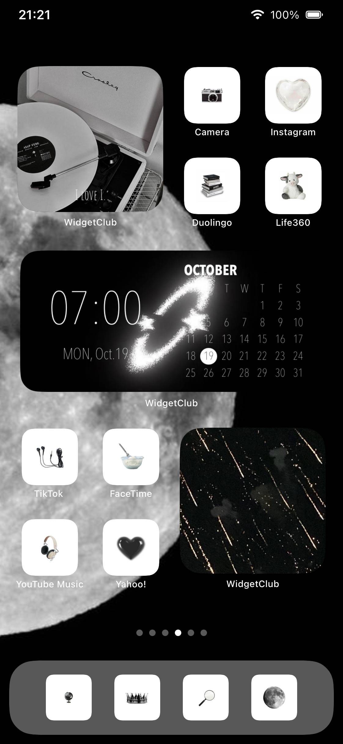 黒白Home Screen ideas[20YmMyeXh65NDU0v6Co7]