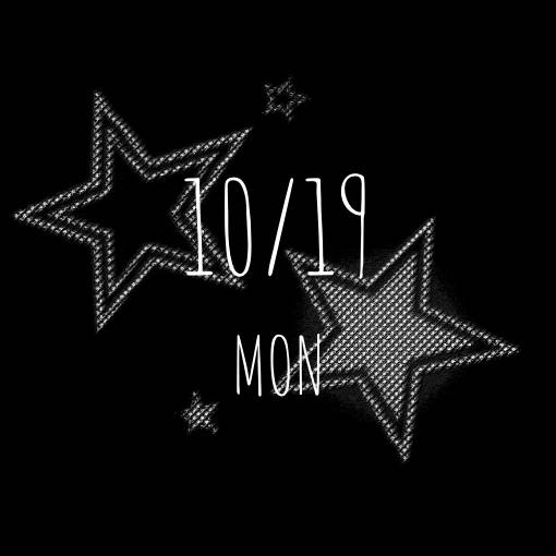 Black Date Widget ideas[20YmMyeXh65NDU0v6Co7]