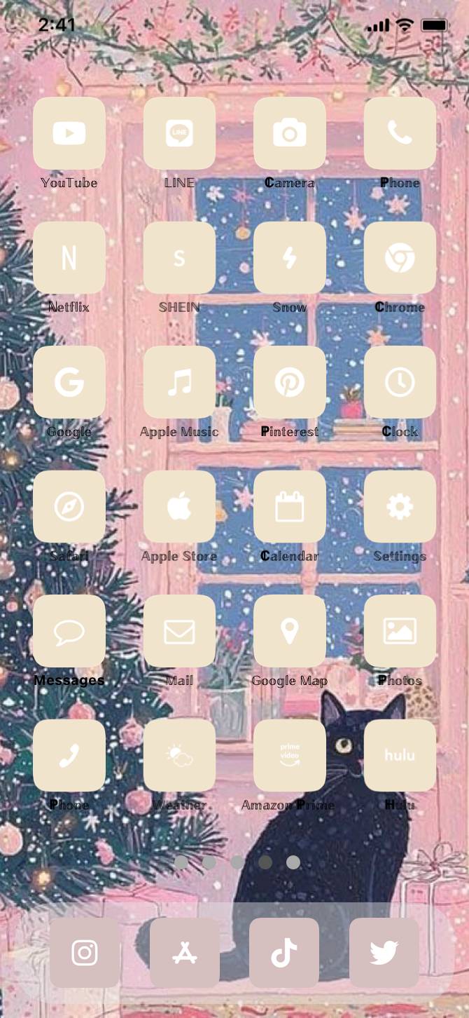クリスマスHome Screen ideas[CUEcmNJmjmSBzMWL08Us]