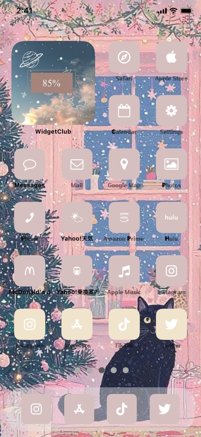 クリスマスHome Screen ideas[CUEcmNJmjmSBzMWL08Us]