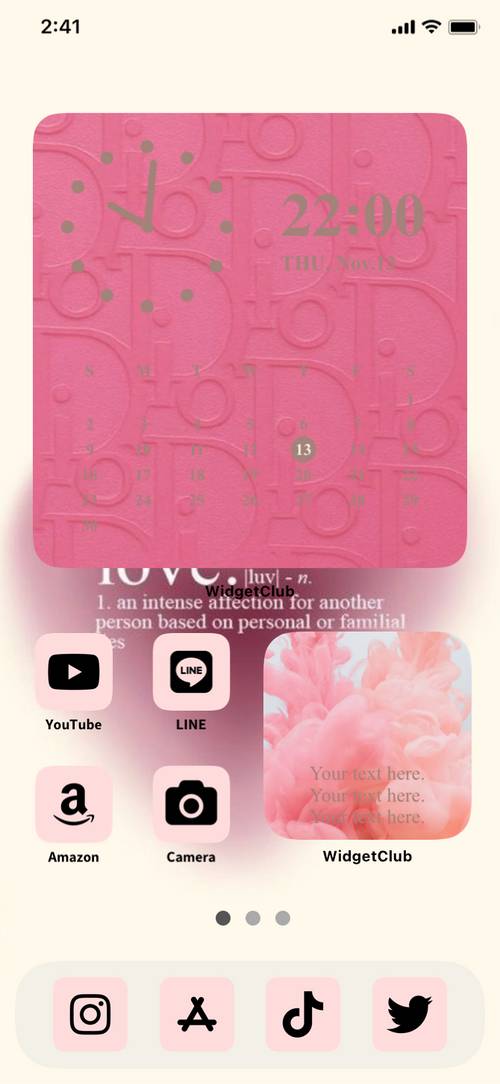 ピンク Home Screen ideas[pt2St0L3hBjQCRKMS8Bx]