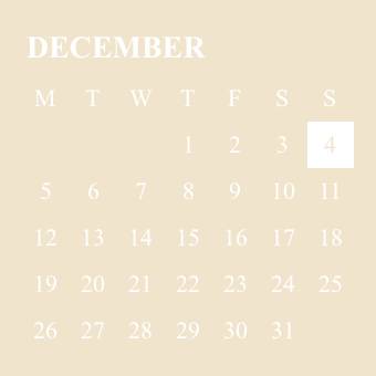 Calendario Ideas de widgets[Omde0VDKVgfw7bEGZ6JK]